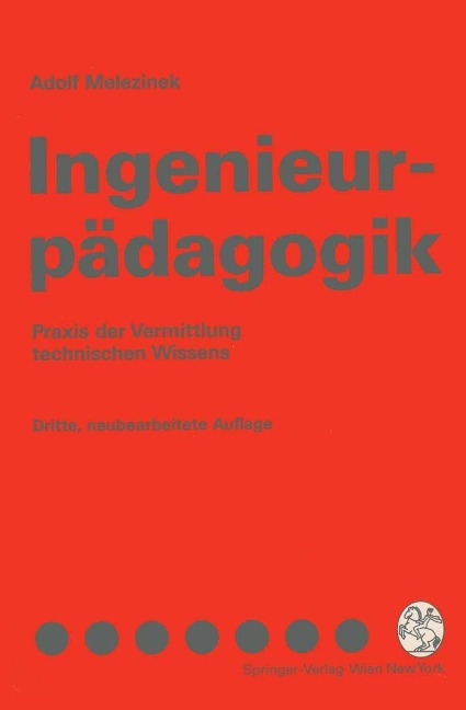 Ingenieurpädagogik - Adolf Melezinek