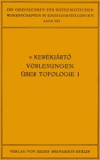 Cover-Bild zum Titel 'Vorlesungen über Topologie' von 'B. V. Keraekjaartao'