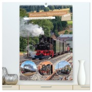 Cover-Bild zum Titel 'Faszination Museumsbahn (hochwertiger Premium Wandkalender 2026 DIN A2 hoch), Kunstdruck in Hochglanz' von 'Steffen Gierok-Latniak'