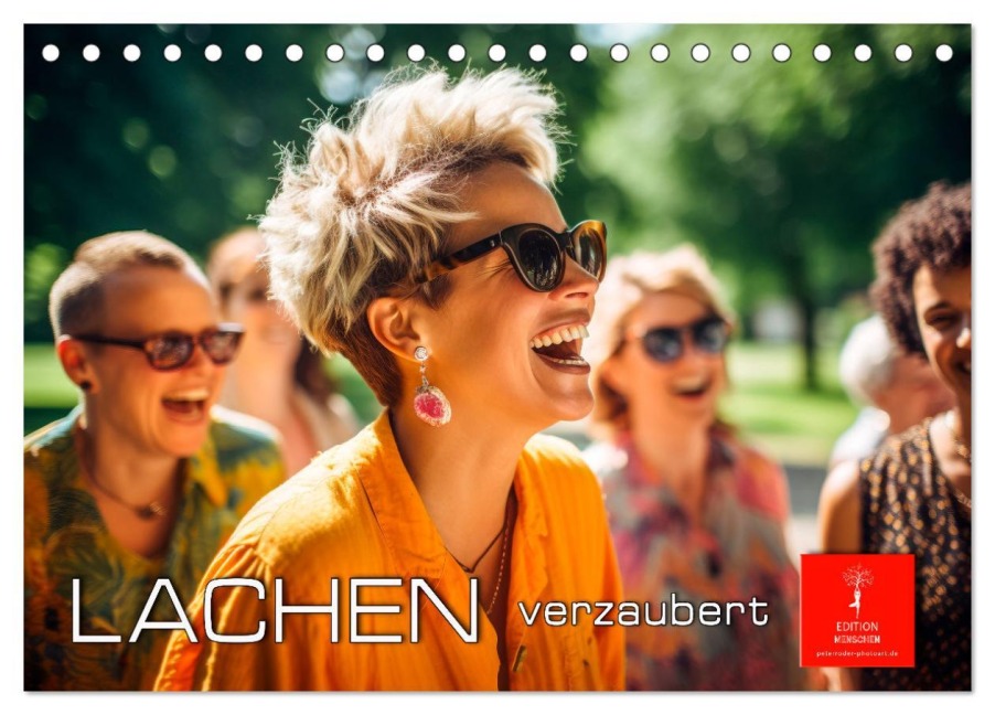Lachen verzaubert (Tischkalender 2026 DIN A5 quer), CALVENDO Monatskalender - Peter Roder