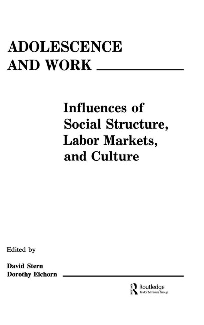 Adolescence and Work - 
