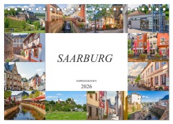 Cover-Bild zum Titel 'Saarburg Impressionen (Tischkalender 2026 DIN A5 quer), CALVENDO Monatskalender' von 'Dirk Meutzner'