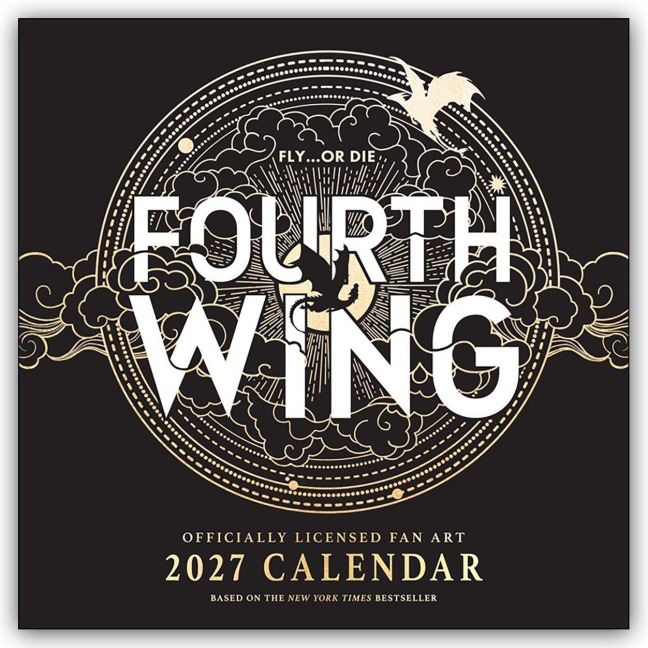 Fourth Wing - Flammengeküsst 2027 - Wandkalender - Andrews McMeel Publisher