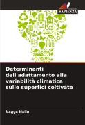 Cover-Bild zum Titel 'Determinanti dell'adattamento alla variabilità climatica sulle superfici coltivate' von 'Negye Hailu'