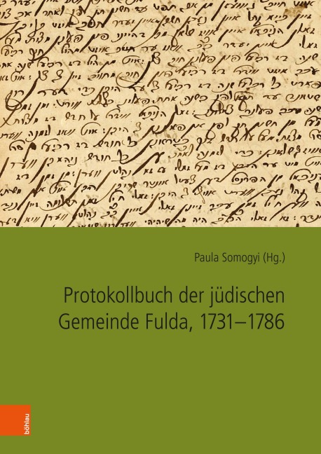 Protokollbuch der jüdischen Gemeinde Fulda, 1731-1786 - 