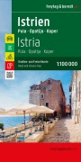 Cover-Bild zum Titel 'freytag & berndt Straßenkarte Istrien 1:100.000' von ''