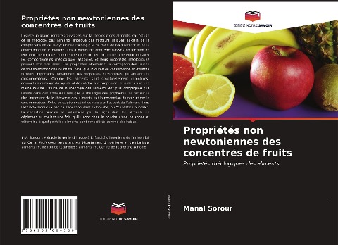 Propriétés non newtoniennes des concentrés de fruits - Manal Sorour