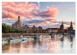 Cover-Bild zum Titel 'Dresden: Impressionen aus Stadt und Umgebung (Wandkalender 2027 DIN A2 quer), CALVENDO Monatskalender' von 'Gerhard Aust'