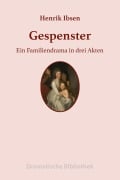 Cover-Bild zum Titel 'Gespenster' von 'Henrik Ibsen'