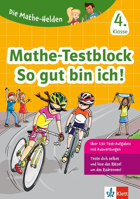 Klett Die Mathe-Helden: Mathe-Testblock So gut bin ich! 4. Klasse - 