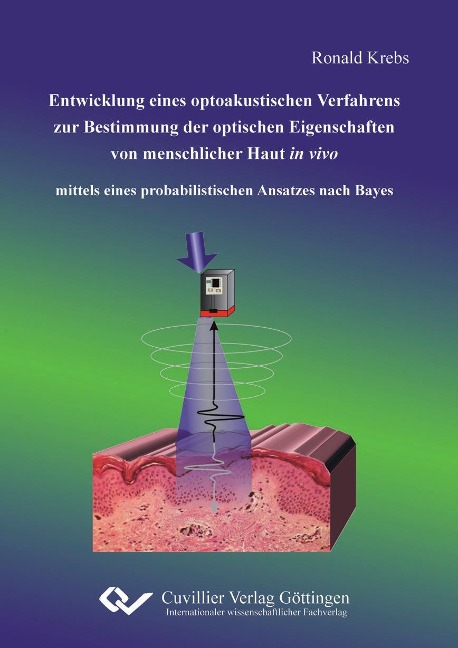 Entwicklung eines optoakustischen Verfahrens zur Bestimmung der optischen Eigenschaften von menschlicher Haut in vivo mittels eines probabilistischen Ansatzes nach Bayes - Ronald Krebs