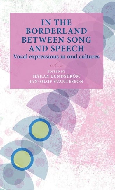 In the borderland between song and speech - 