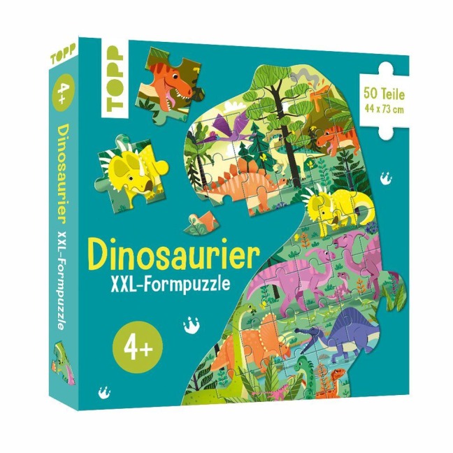 Dinosaurier XXL-Formpuzzle - Emmanuelle Colin