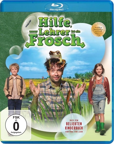 Hilfe, unser Lehrer ist ein Frosch - Mieke de Jong, Paul Van Loon