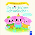 Geschichtenbuch mit Spielfigur - Die drei kleinen Schweinchen - Julie Harman