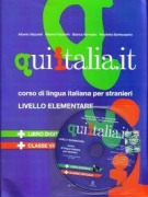 Cover-Bild zum Titel 'QUI ITALIA.IT. Corso di lingua italiana per stranieri. Livello elementare' von ''