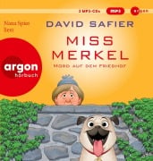 Cover-Bild zum Titel 'Miss Merkel: Mord auf dem Friedhof' von 'David Safier'