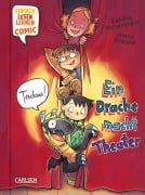 Cover-Bild zum Titel 'Ein Drache macht Theater' von 'Sandra Hohenstein'