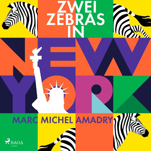 Zwei Zebras in New York - Marc Michel Amadry