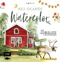 Cover-Bild zum Titel 'Hej. Skandi Watercolor' von 'Victoria Florentina Wißmann'