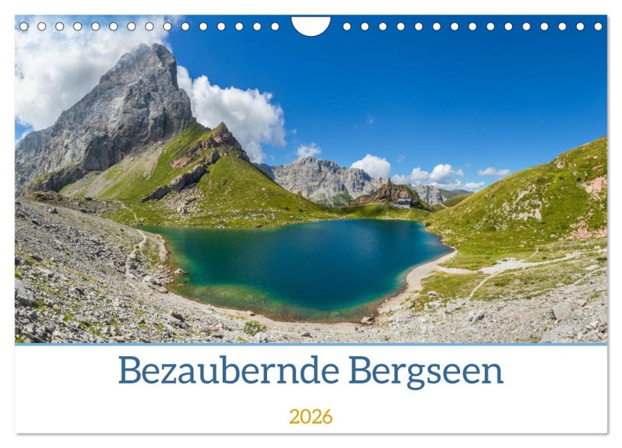 Bezaubernde Bergseen (Wandkalender 2026 DIN A4 quer), CALVENDO Monatskalender - Markus Gubitzer