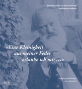 Cover-Bild zum Titel '"Eine Kleinigkeit aus meiner Feder erlaube ich mir ..."' von ''