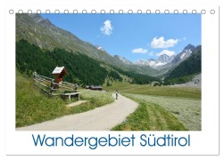 Cover-Bild zum Titel 'Wandergebiet Südtirol (Tischkalender 2026 DIN A5 quer), CALVENDO Monatskalender' von 'Klaus Prediger Prediger'