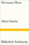 Cover-Bild zum Titel 'Mein Glaube' von 'Hermann Hesse'