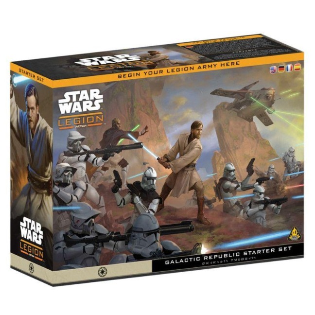 Star Wars: Legion - Galactic Republic Starter Set - Alex Davy