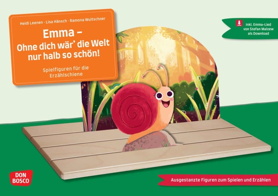 Emma - Ohne dich wär ' die Welt nur halb so schön!. Erzählschienen-Figurenset - Heidi Leenen