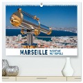 Marseille Maritime Metropole (hochwertiger Premium Wandkalender 2025 DIN A2 quer), Kunstdruck in Hochglanz - Martin Ristl