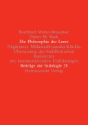 Cover-Bild zum Titel 'Die Philosophie der Leere' von 'Bernhard Weber-Brosamer, Dieter M Back'