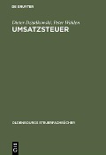 Cover-Bild zum Titel 'Umsatzsteuer' von 'Dieter Dziadkowski, Peter Walden'