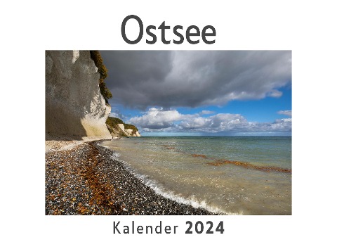 Ostsee (Wandkalender 2024, Kalender DIN A4 quer, Monatskalender im Querformat mit Kalendarium, Das perfekte Geschenk) - Anna Müller