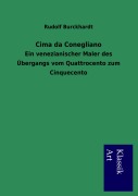 Cover-Bild zum Titel 'Cima da Conegliano' von 'Rudolf Burckhardt'