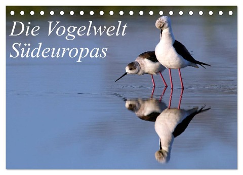 Die Vogelwelt Südeuropas (Tischkalender 2024 DIN A5 quer), CALVENDO Monatskalender - Benny Trapp