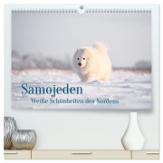 Cover-Bild zum Titel 'Samojeden - Liebenswerte Fellkugeln (hochwertiger Premium Wandkalender 2026 DIN A2 quer), Kunstdruck in Hochglanz' von 'Annett Mirsberger'