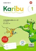 Cover-Bild zum Titel 'Karibu - Paket Arbeitshefte 1 (Teil A und B) Druckschrift zur Fibel Verbrauch - mit interaktiven Übungen' von ''