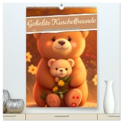Cover-Bild zum Titel 'Knuddelige Kuschelfreunde (hochwertiger Premium Wandkalender 2026 DIN A2 hoch), Kunstdruck in Hochglanz' von 'Franky Franky58'