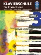 Cover-Bild zum Titel 'Klavierschule für Erwachsene 3' von 'Willard A. Palmer, Morton Manus, Amanda V. Lethco'