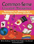 Cover-Bild zum Titel 'Common-Sense Classroom Management' von 'Jill A. Lindberg, Lisa Barczyk, Michele Flasch Ziegler'