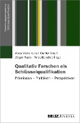 Cover-Bild zum Titel 'Qualitativ Forschen als Schlüsselqualifikation' von ''