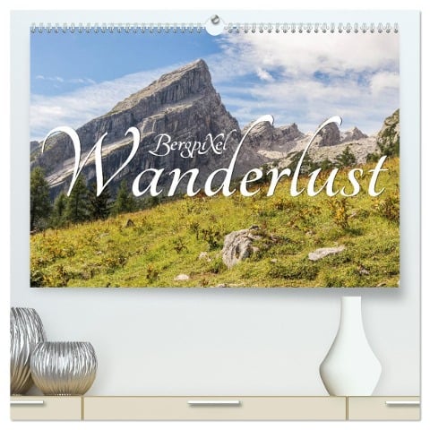 Bergpixels Wanderlust (hochwertiger Premium Wandkalender 2024 DIN A2 quer), Kunstdruck in Hochglanz - Maik Maik