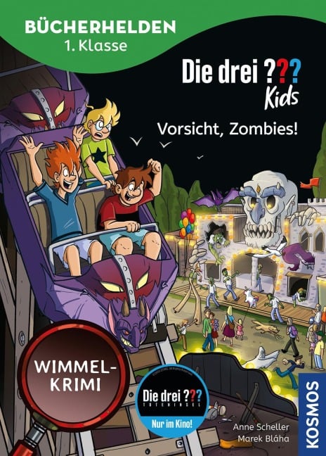 Die drei ??? Kids, Bücherhelden 1. Klasse, Vorsicht, Zombies! - Anne Scheller