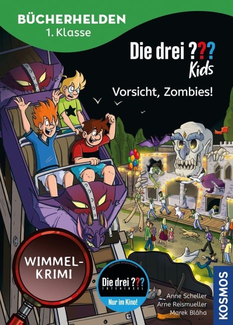 Die drei ??? Kids, Bücherhelden 1. Klasse, Vorsicht, Zombies! - Anne Scheller