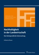 Cover-Bild zum Titel 'Nachhaltigkeit in der Landwirtschaft' von 'Eriberto Russo'