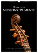 Cover-Bild zum Titel 'Historische Musikinstrumente (Wandkalender 2026 DIN A3 hoch), CALVENDO Monatskalender' von 'Alexander Bartek'