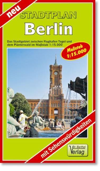 City Map, Stadtplan Berlin 1 : 15 000 - 