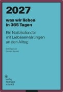 Cover-Bild zum Titel 'was wir lieben: in 365 Tagen' von 'Daniela Spinelli, Birte Spreuer'