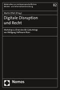 Digitale Disruption und Recht - 